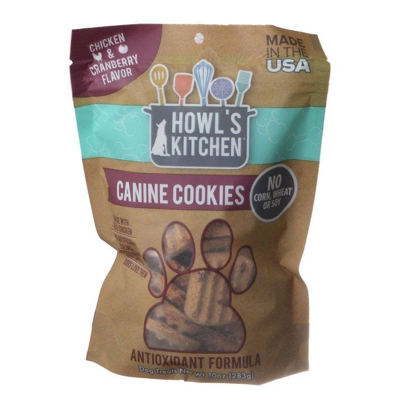 Howl's Kitchen Canine Cookies Antioxidant Formula - Chicken & Cranberry Flavor - 10 oz Howl's Kitchen Canine Cookies Antioxidant Formula - Chicken & Cranberry Flavor - 10 oz