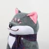 Cute Plush Action Figure Akita Dog Pillow Plush Toys