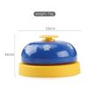 Pet Toy Training Called Dinner Small Bell Footprint Ring Dog Toys For Teddy Puppy Pet Call