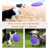 Pet UFO Toys New Small Medium Large Dog Flying Discs Trainning Interactive Toy Puppy Rubber Fetch Flying Disc 15CM